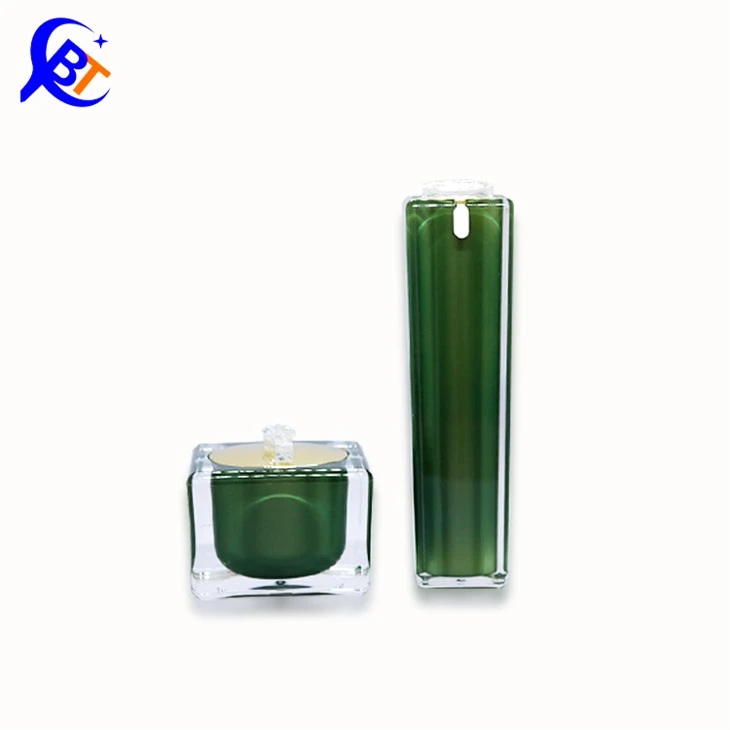 Airless Twist Up Pump Serum Acrylic Bottles