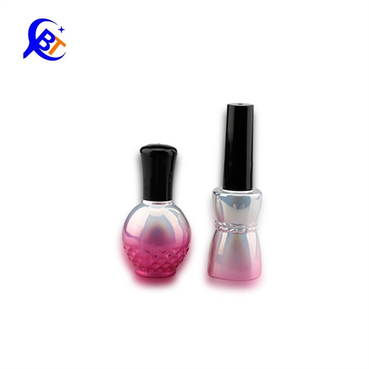 Empty Glass Nail Polish Bottles